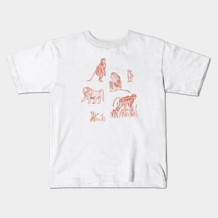 Monkeys Kids T-Shirt